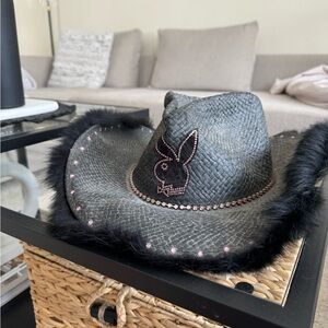 Vintage Playboy bunny cowboy hat